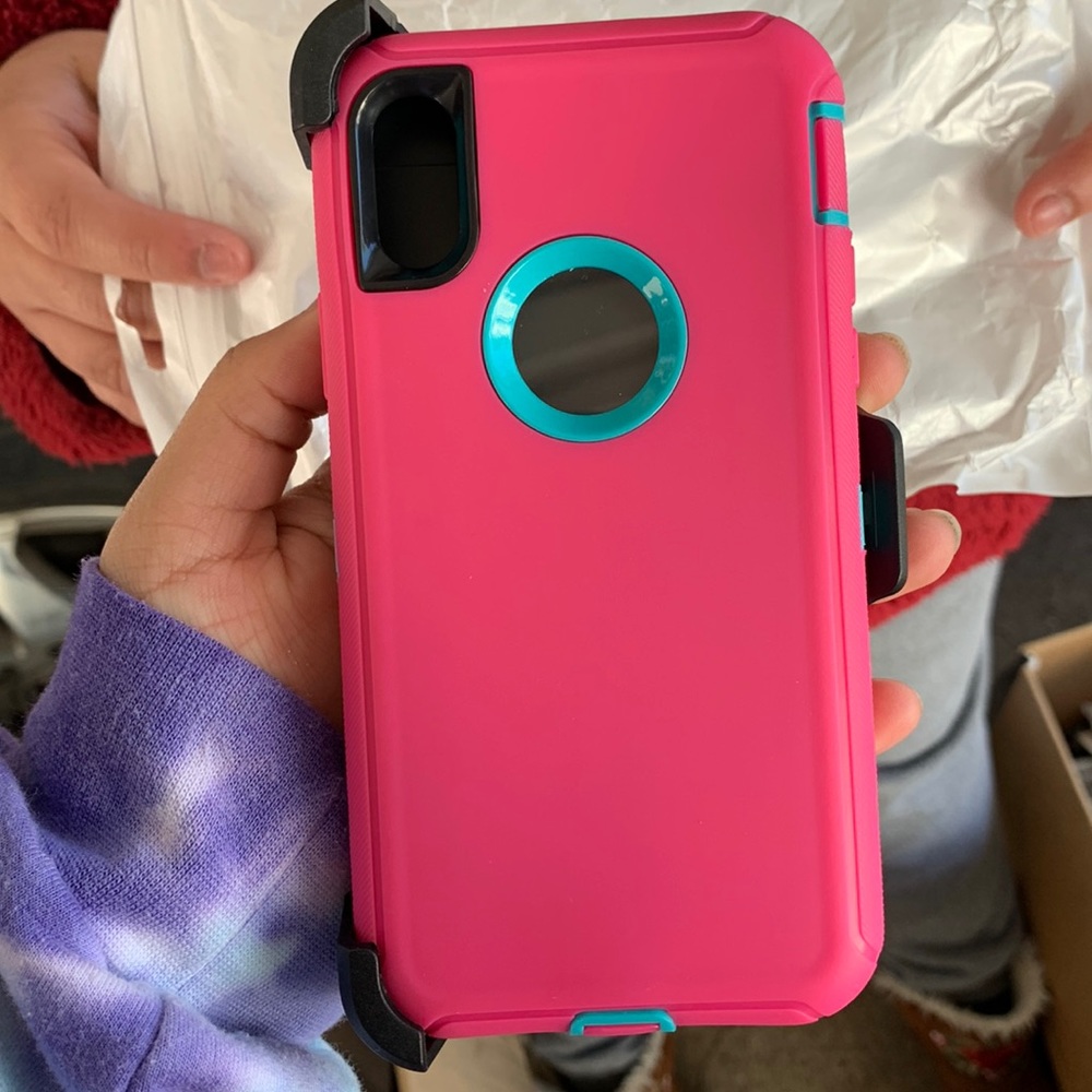 Iphone X Durable Case Triple Layer